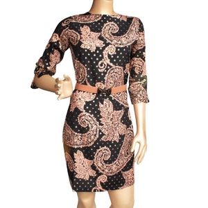 Tracy Negoshian Lela dress in Paisley Dot